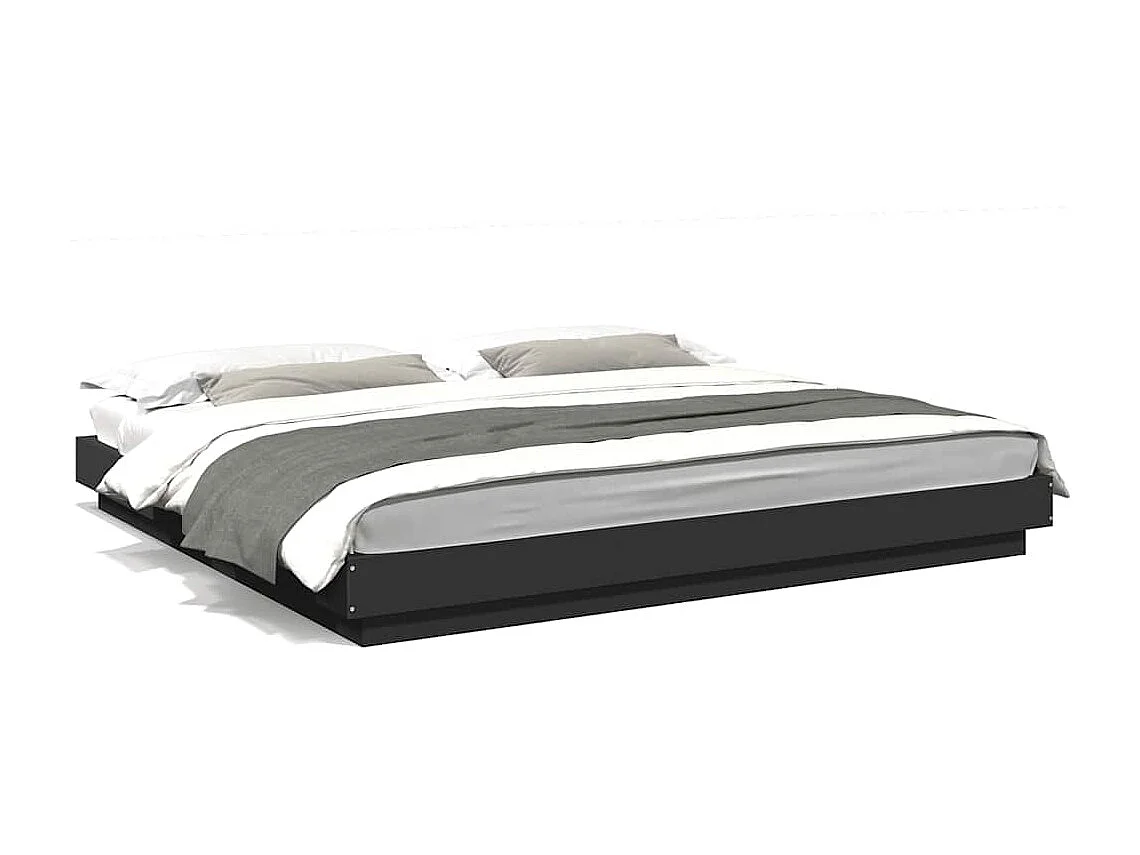 Giroletto Nero 200x200 cm in Legno Multistrato