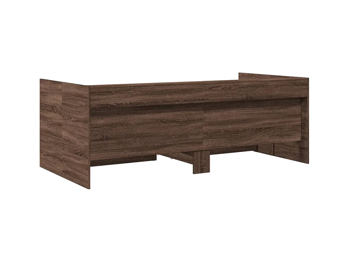 Divano Letto con Cassetti senza Materasso 90x190 cm