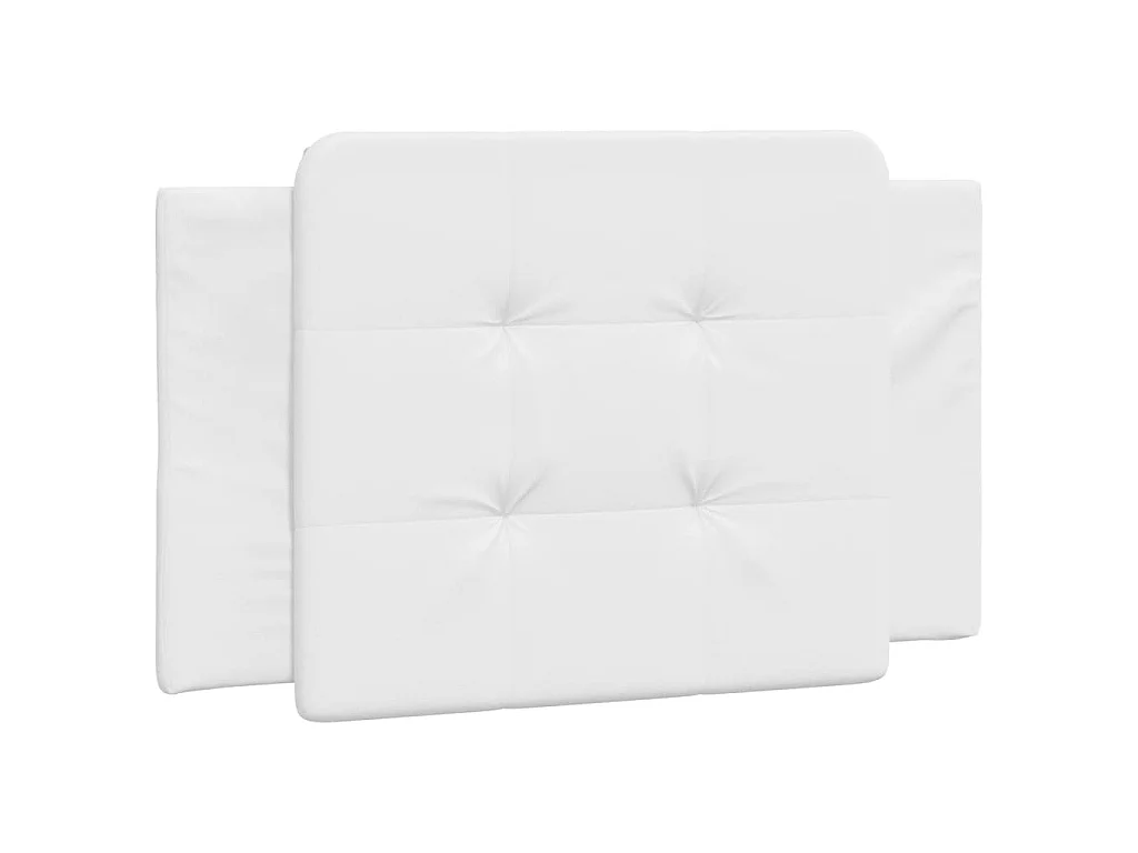 Giroletto senza Materasso Zadar Bianco 100x200 cm in Similpelle
