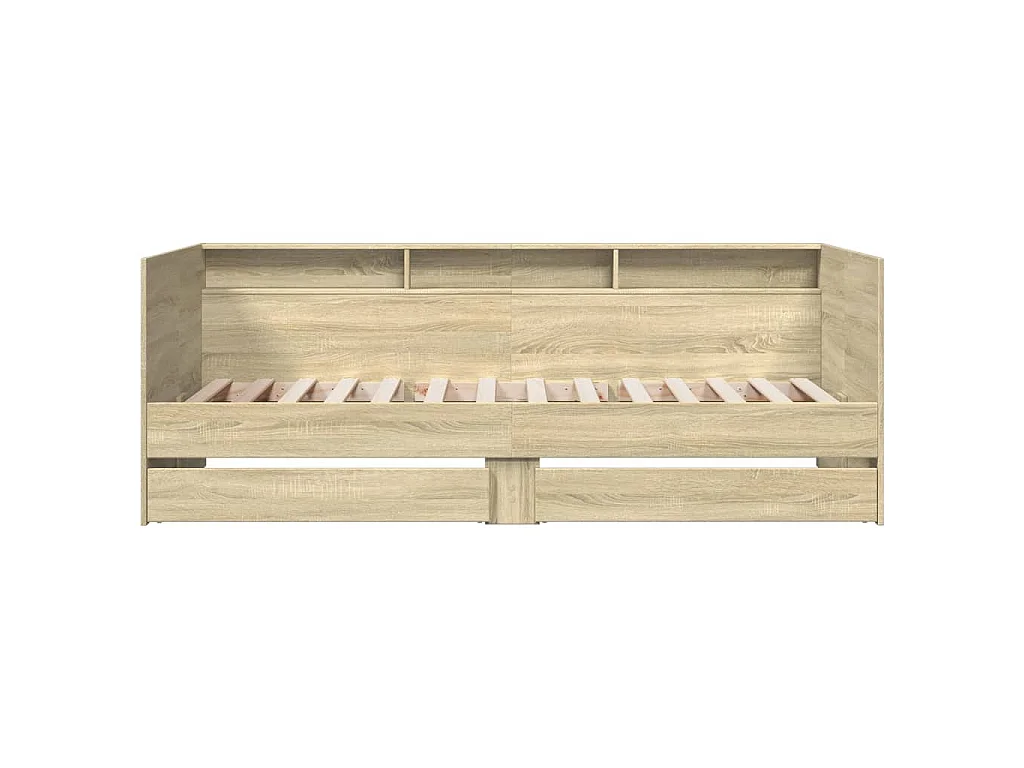 Divano Letto con Cassetti senza Materasso 100x200 cm