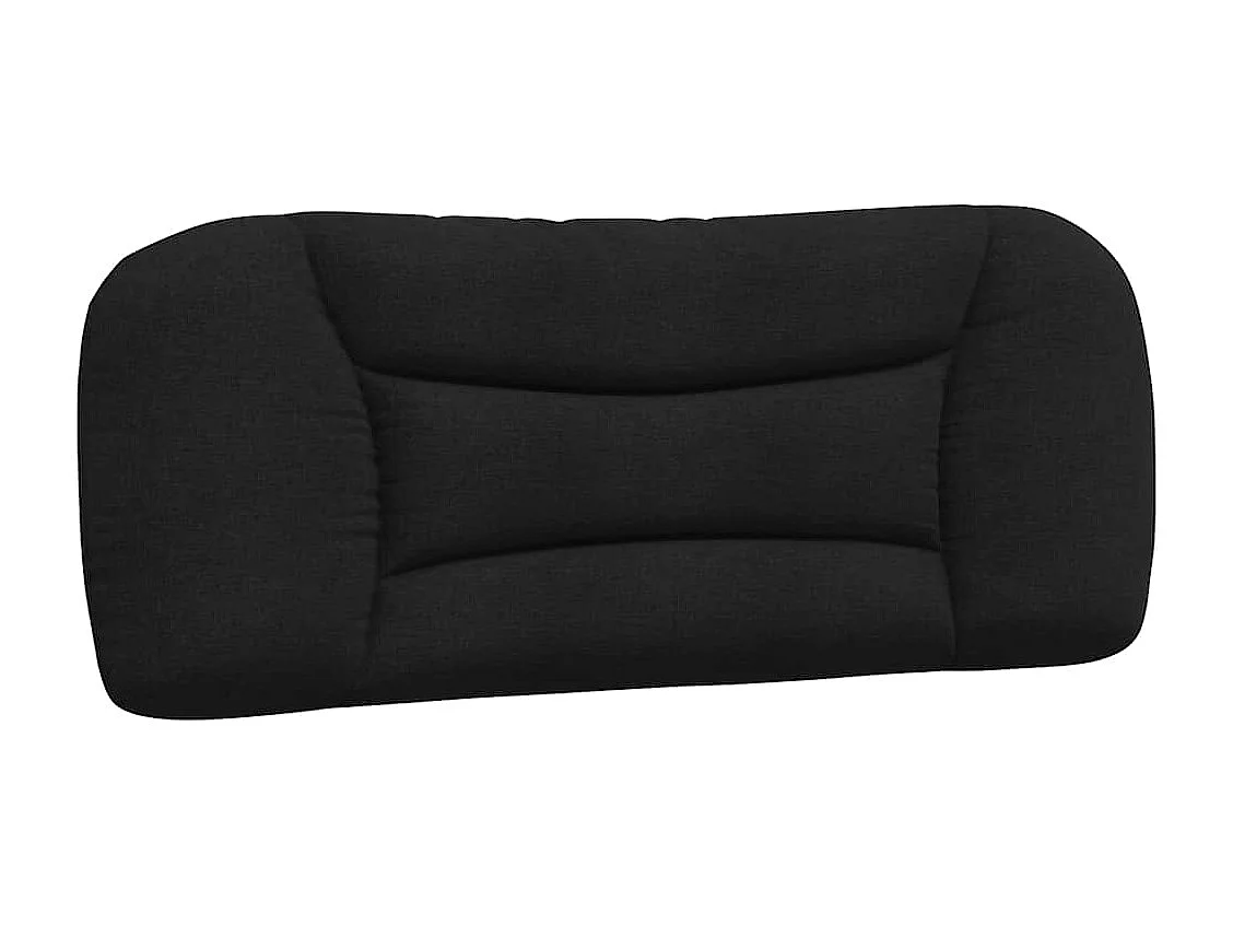Bedframe zonder matras "Hvar" 100x200 cm stof zwart