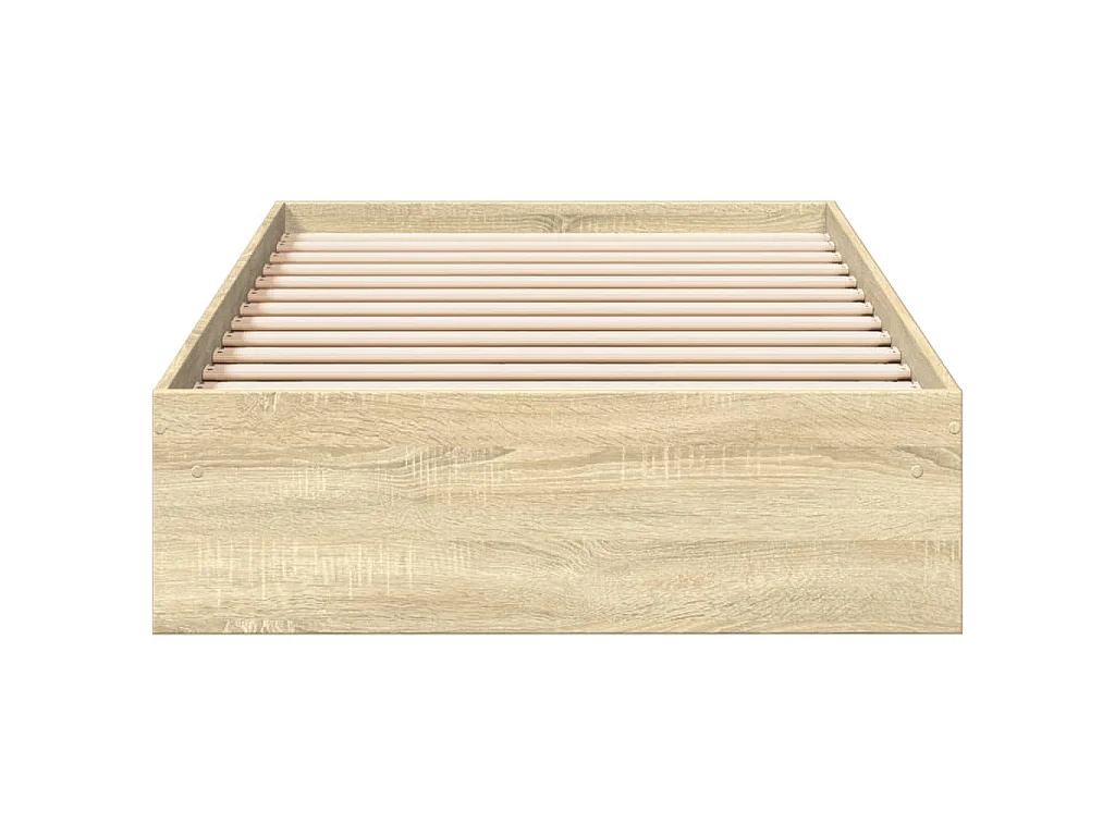 Giroletto Cassetti Rovere Sonoma 100x200 cm Legno Multistrato