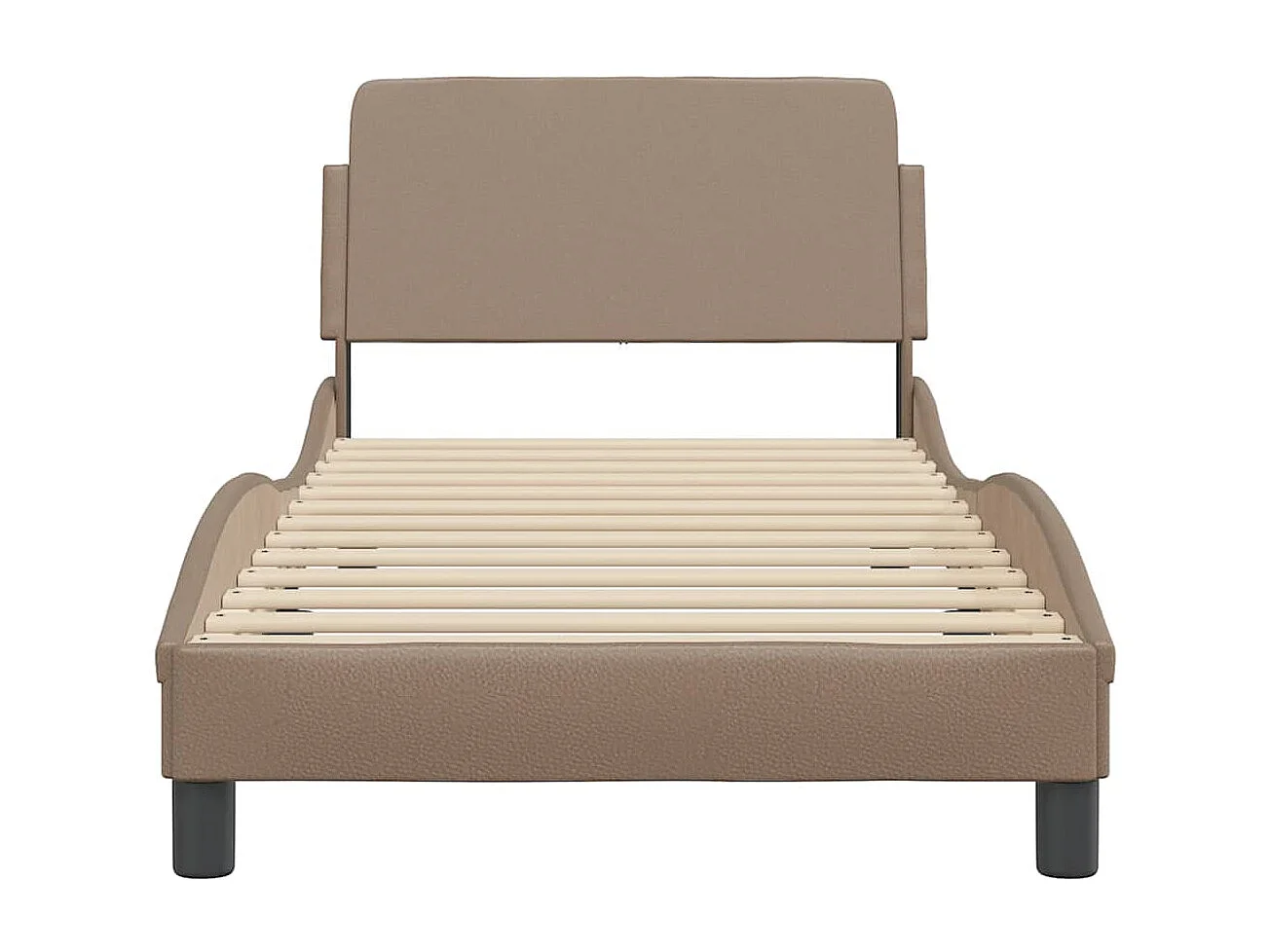 Cadre de lit Dover cappuccino 90x200 cm similicuir