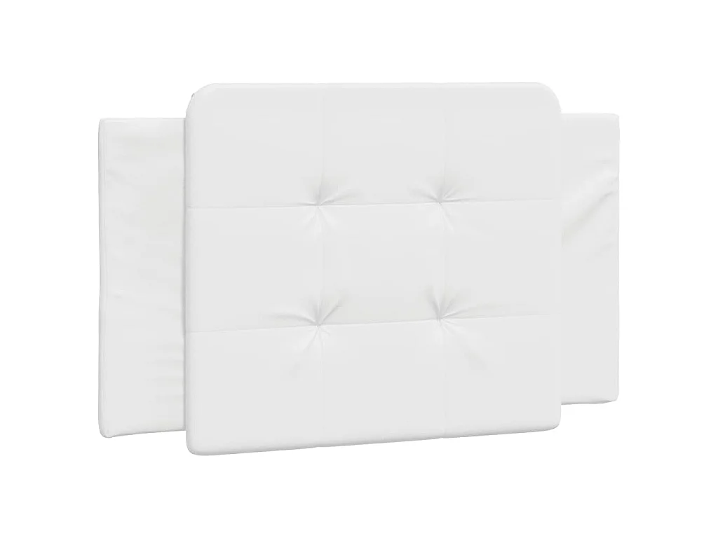 Estrutura de cama com LED sem colchão Zadar 90x190cm branco
