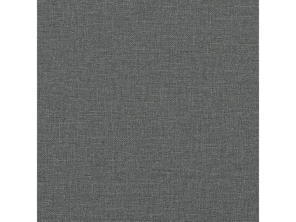 Cama com colchão Dover 200x200 cm tecido cinzento-escuro