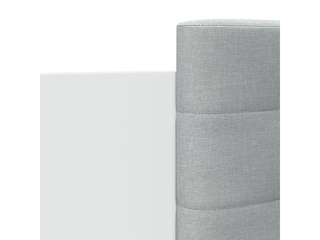 Cadre de lit sans matelas blanc 180x200 cm
