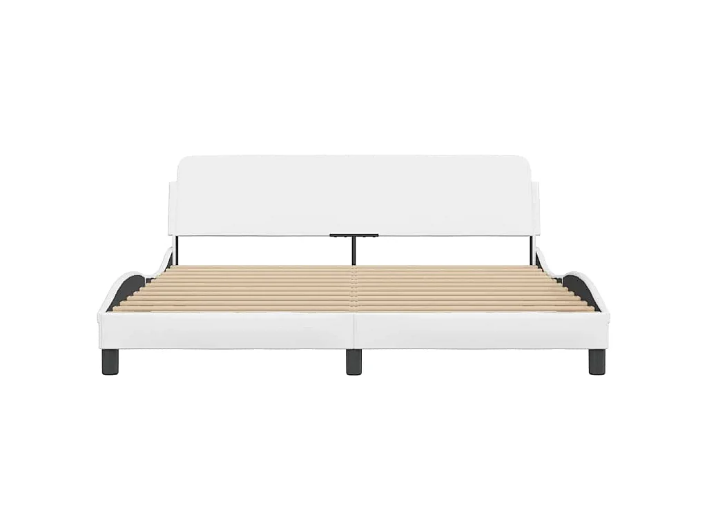 Giroletto Dover Bianco 180x200 cm in Similpelle