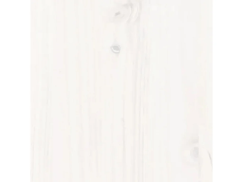 Lit de jour sans matelas blanc 90x190 cm bois de pin massif