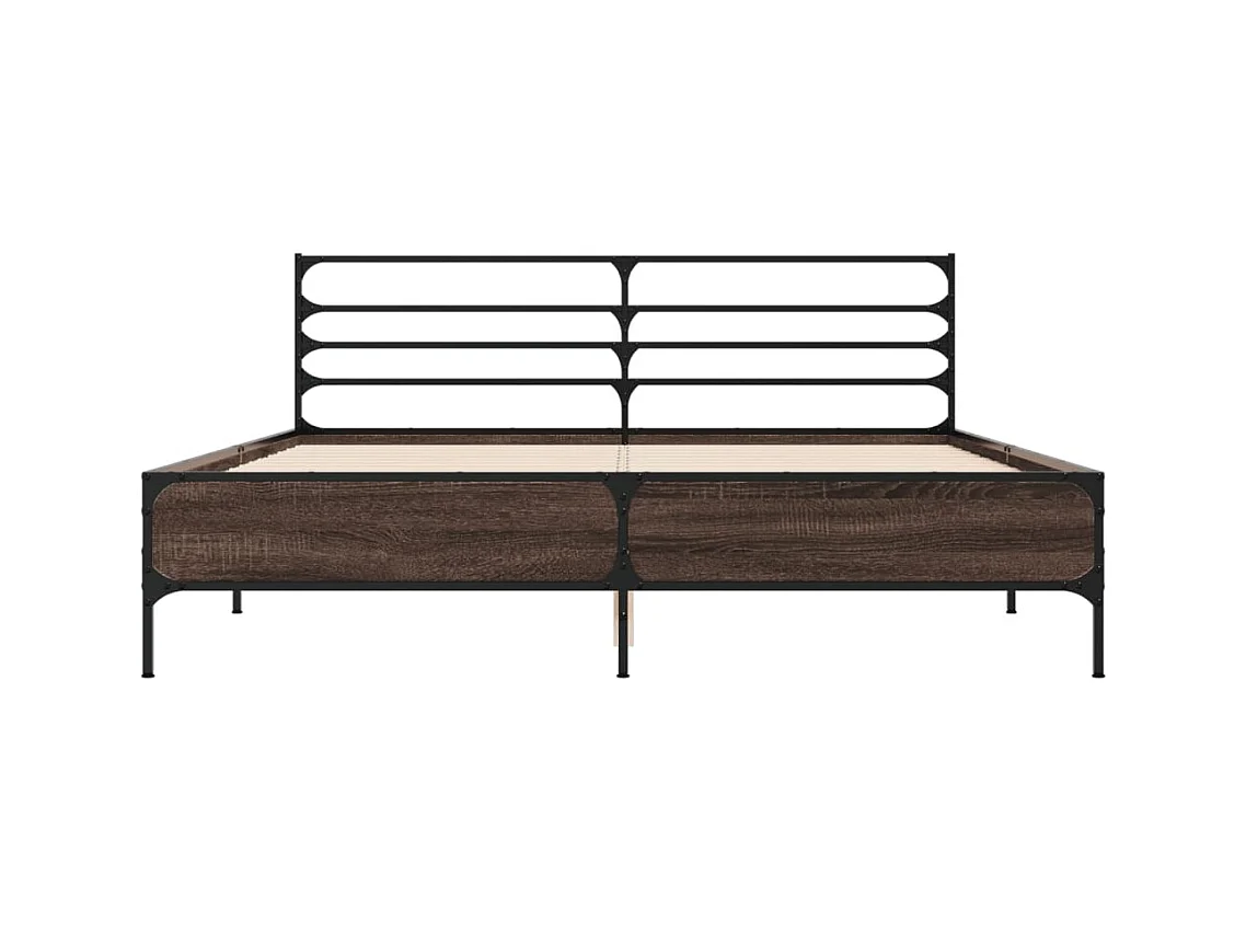 Giroletto Rovere Marrone 150x200cm in Legno Multistrato Metallo