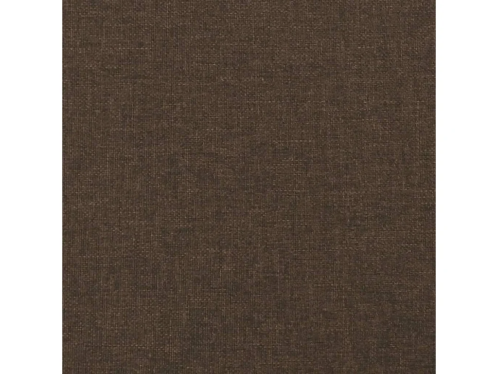 Sommier à lattes de lit matelas et LED marron foncé 120x190 cm
