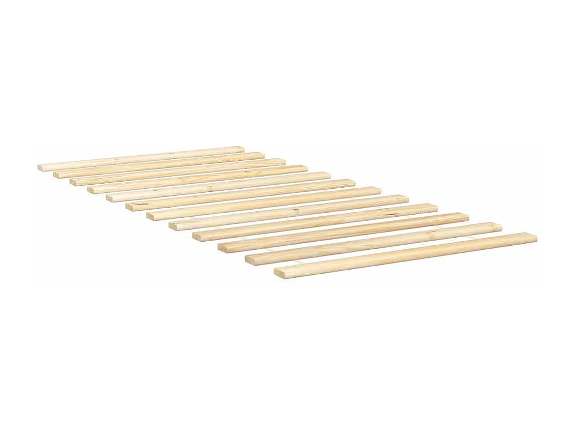 Láminas de somier de cama madera maciza de pino 90x200 cm