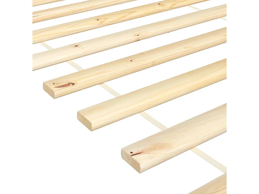 Láminas de somier de cama madera maciza de pino 90x200 cm