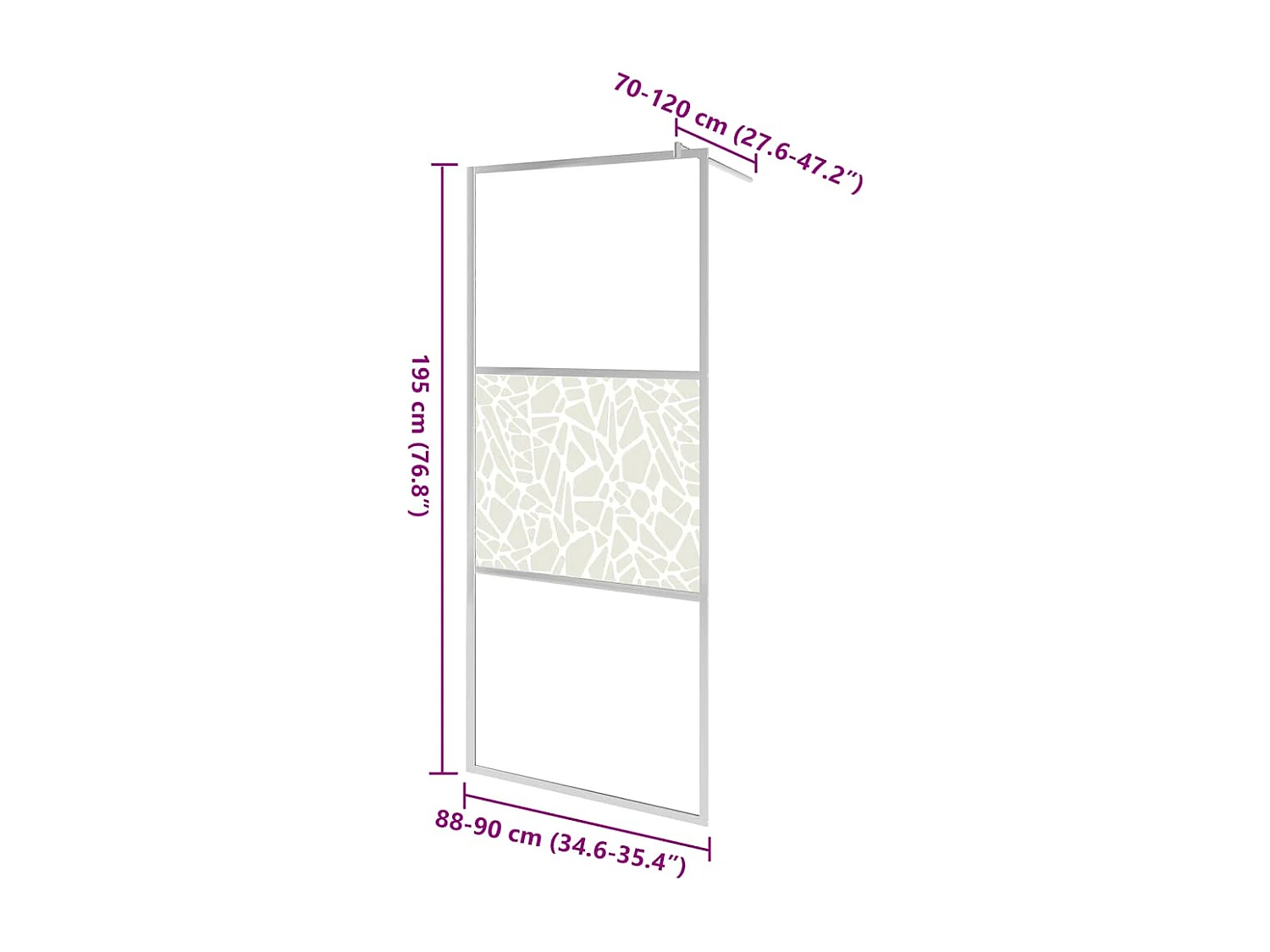 Cadre de lit sans matelas Zadar blanc 160x200 cm similicuir