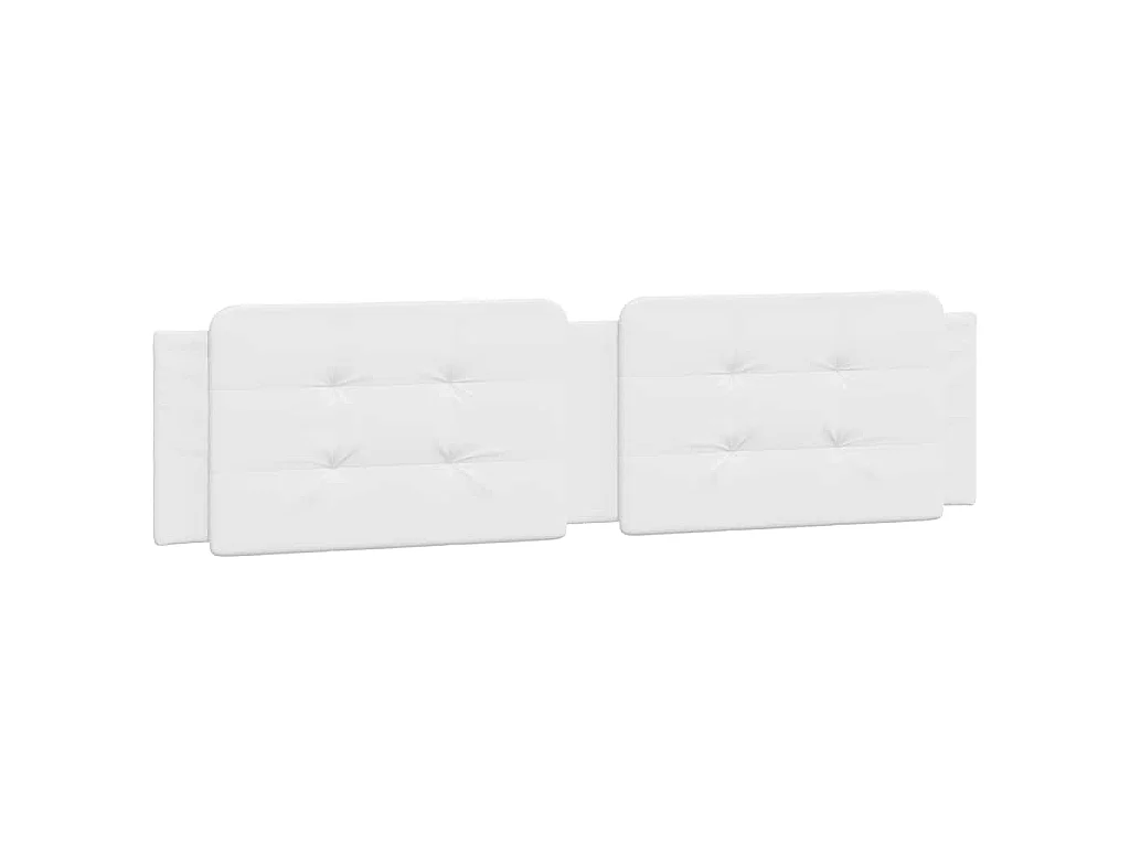 Bedframe zonder matras "Zadar" kunstleer wit 160x200 cm