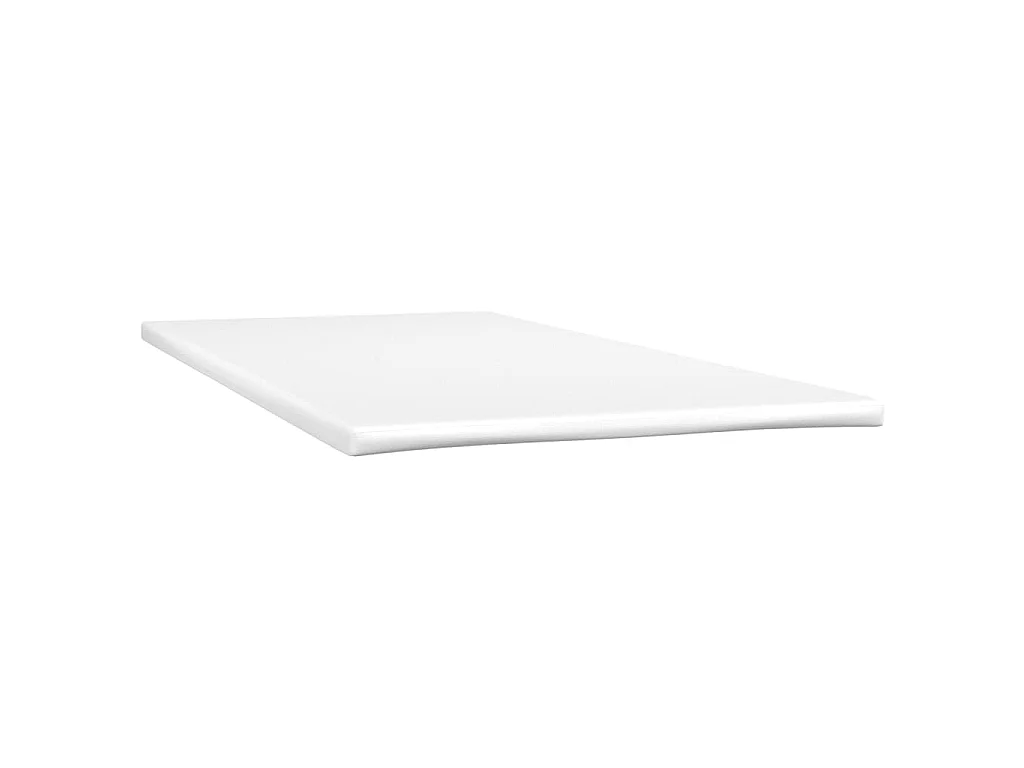 Boxspring met matras en LED stof donkerbruin 120x190 cm