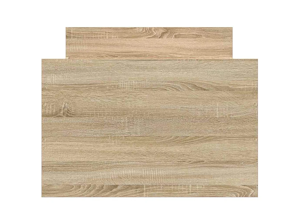 Giroletto con Testiera e Pediera Rovere Sonoma 90x200 cm