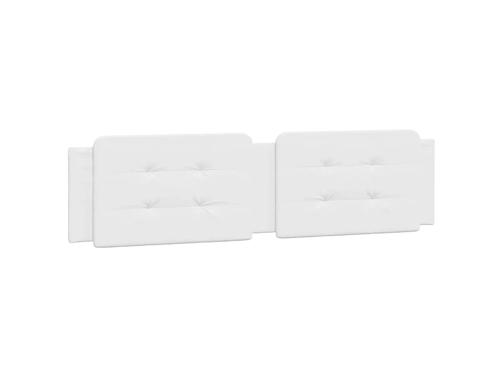 Estrutura de cama com LED sem colchão Zadar 160x200 cm branco