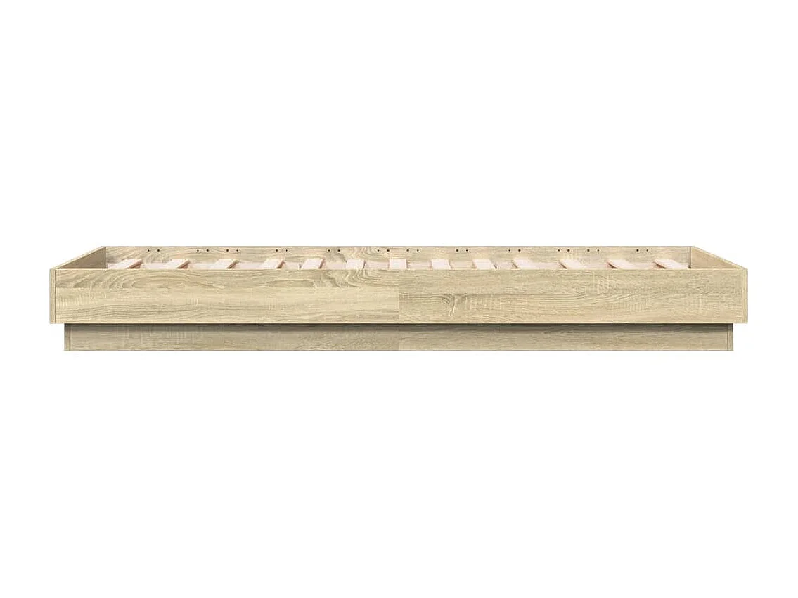 Giroletto con LED Rovere Sonoma 90x190 cm