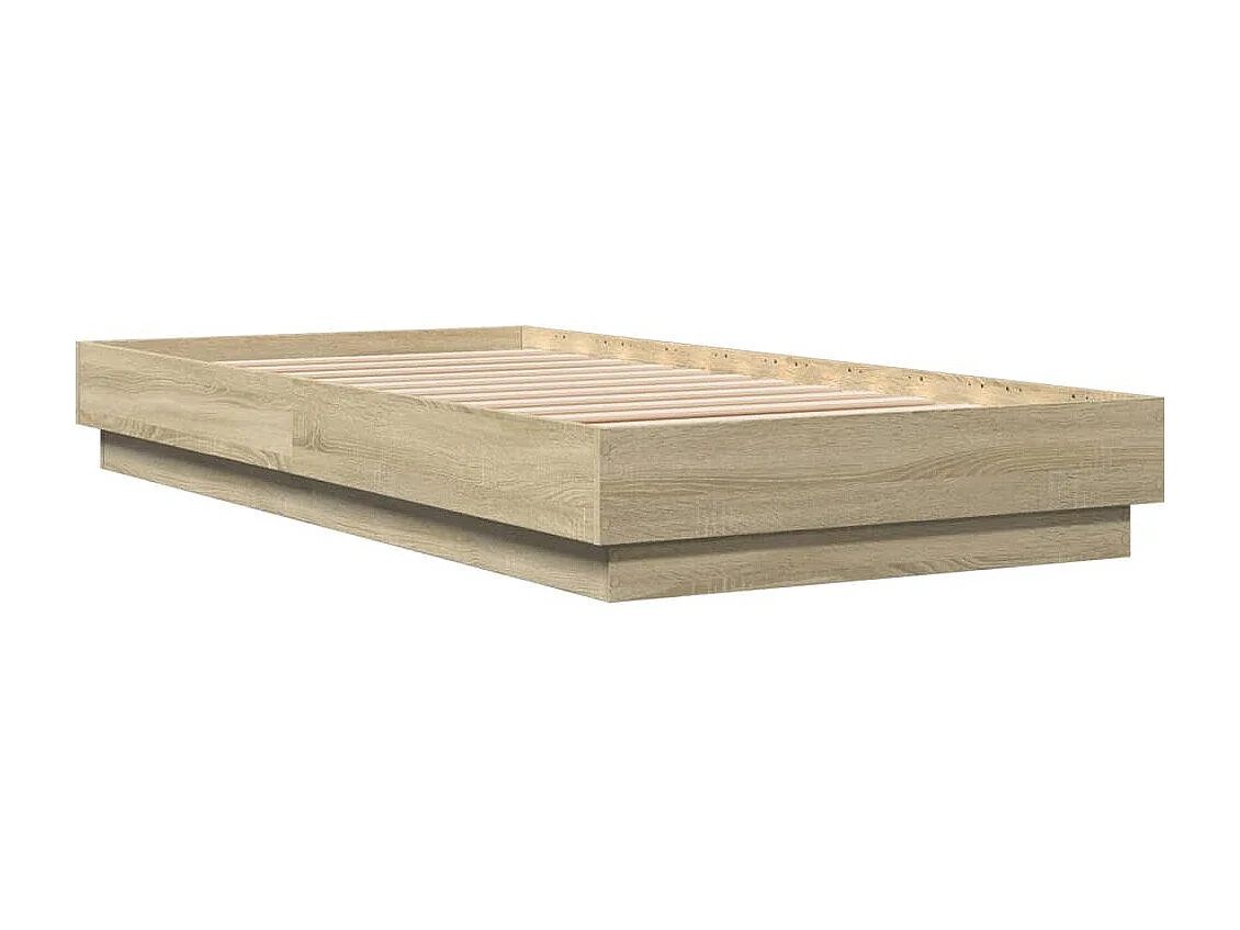 Giroletto con LED Rovere Sonoma 90x190 cm