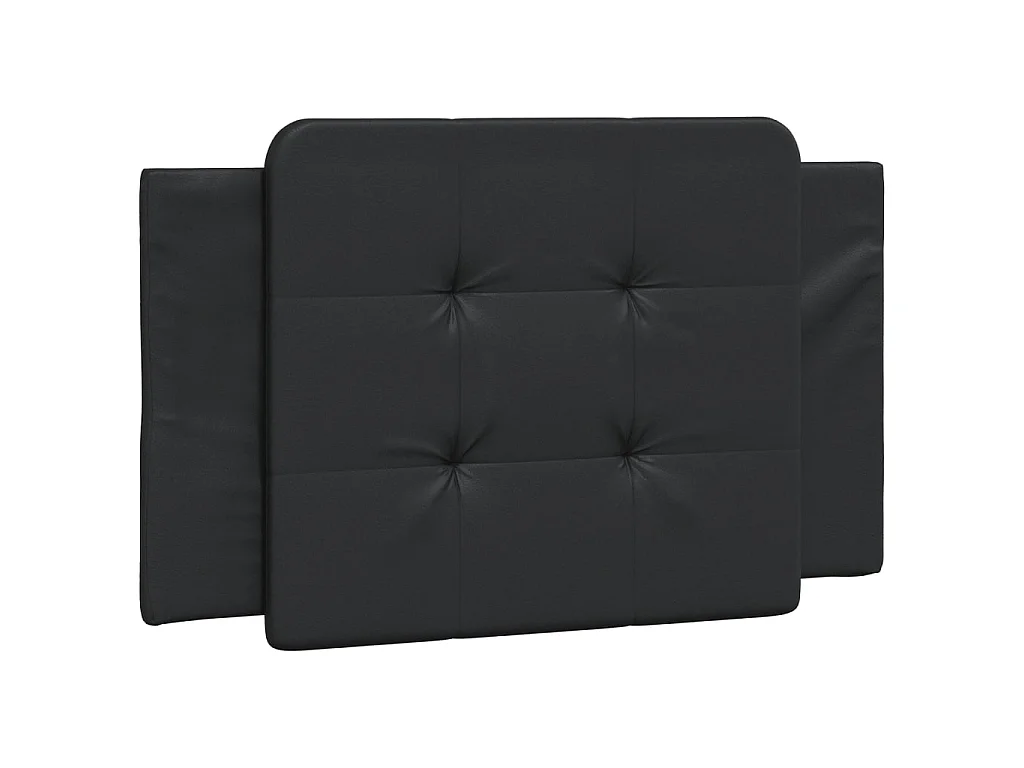 Bedframe met LED zonder matras "Zadar" zwart 90x190 cm