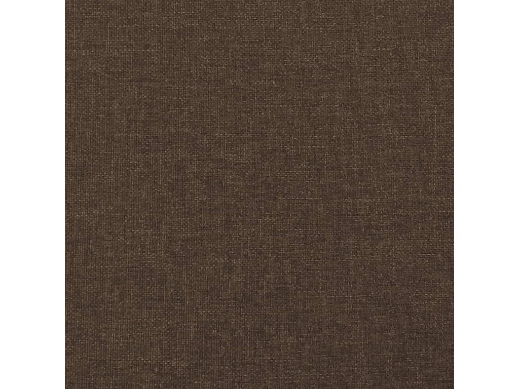 Sommier à lattes de lit et matelas marron foncé 120x190cm tissu