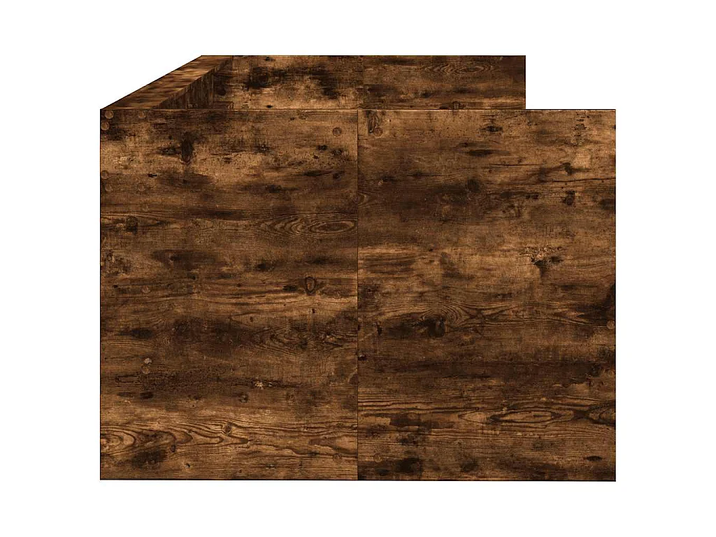 Lit de jour avec tiroirs sans matelas chêne fumé 90x190 cm