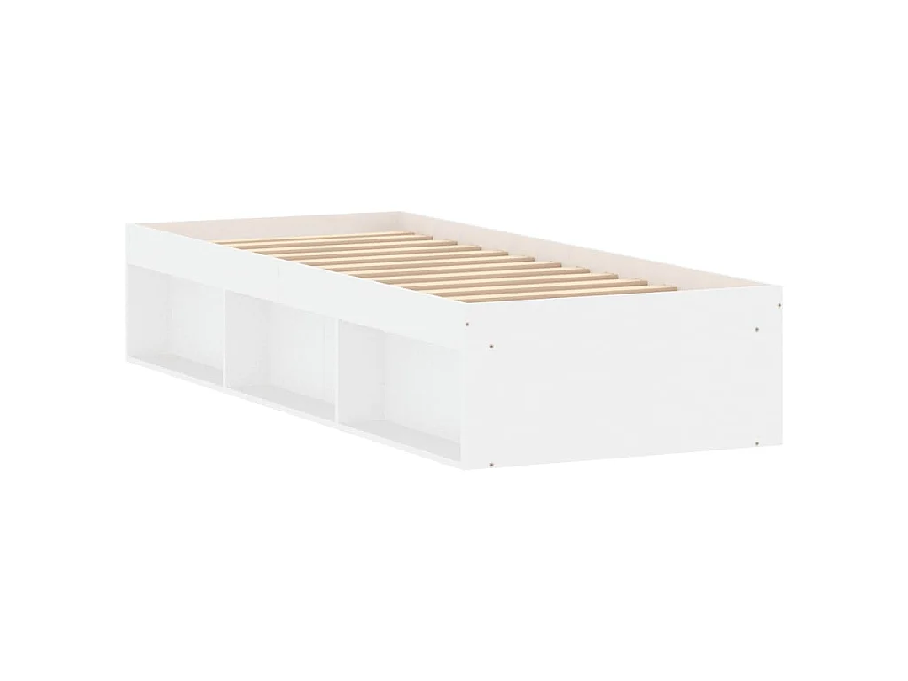 Estrutura de cama solteiro 75x190 cm branco