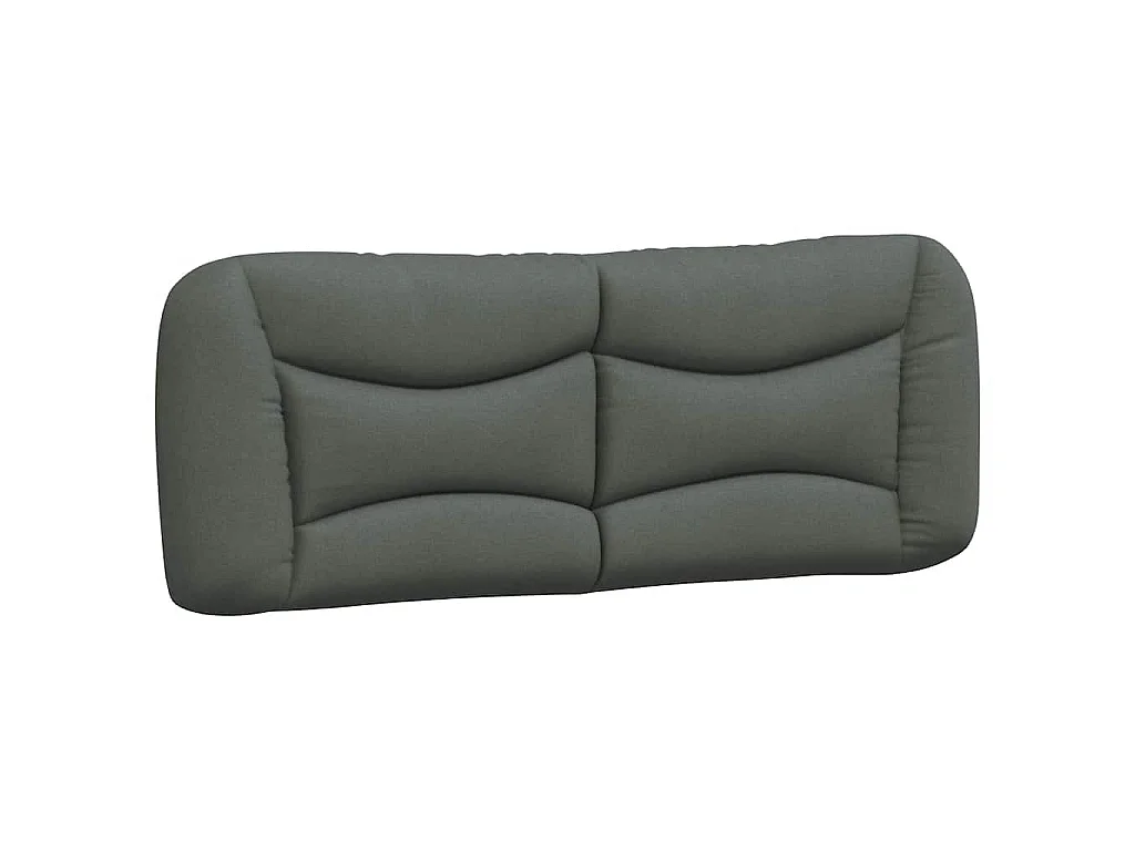 Bedframe zonder matras "Hvar" 120x200 cm stof donkergrijs
