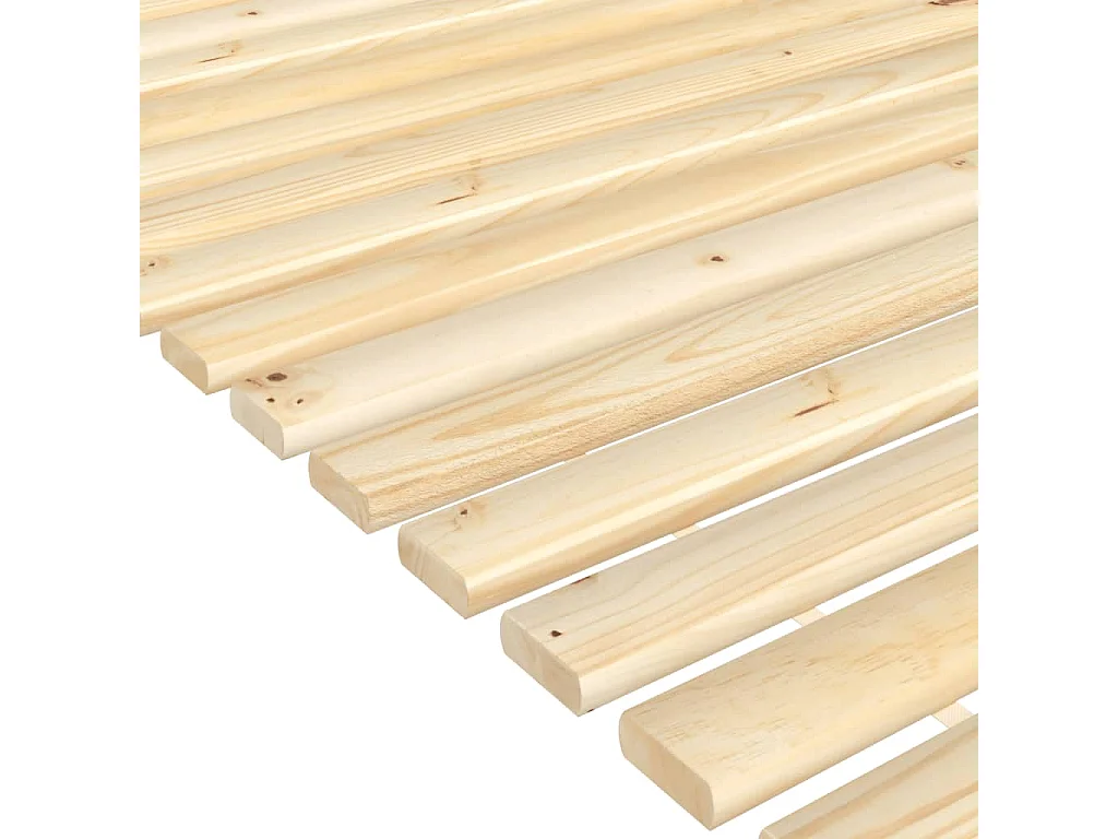 Ripas para estrado de cama 90x200 cm madeira de pinho maciça
