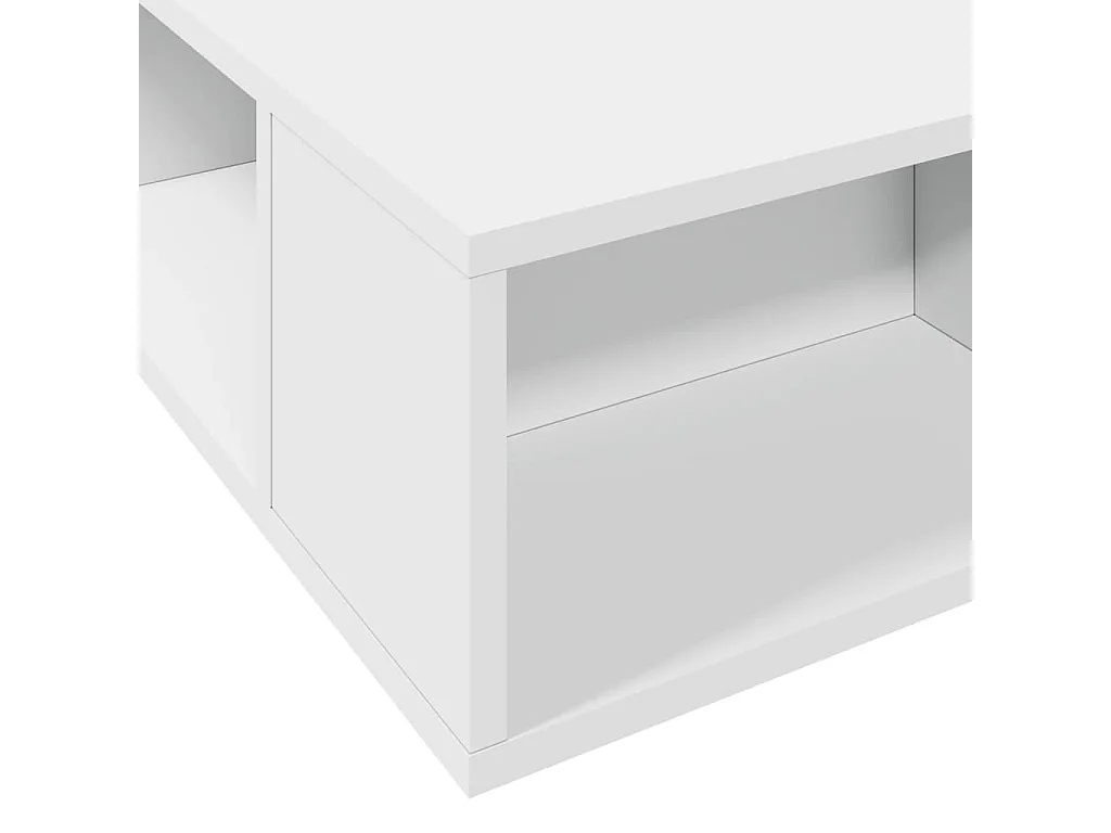 Cadre de lit sans matelas blanc 100x200 cm