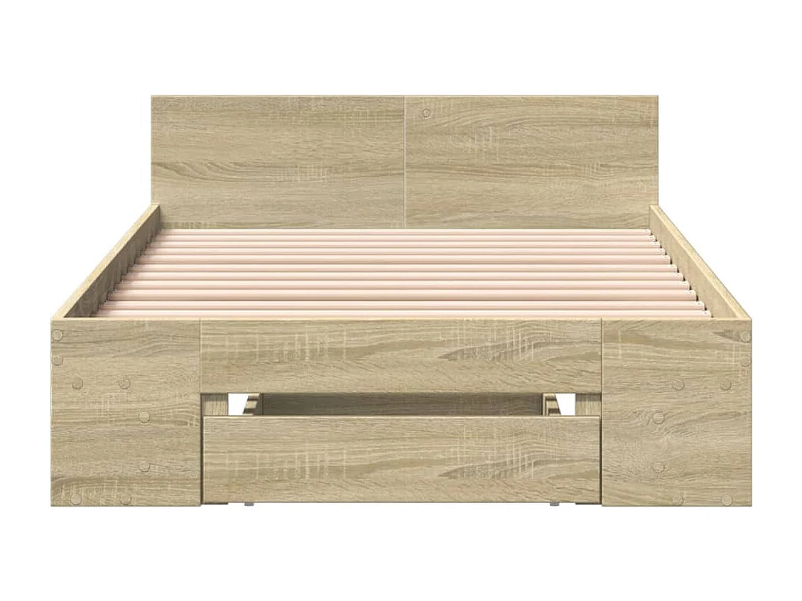 Giroletto Cassetto Rovere Sonoma 90x190 cm Legno Multistrato