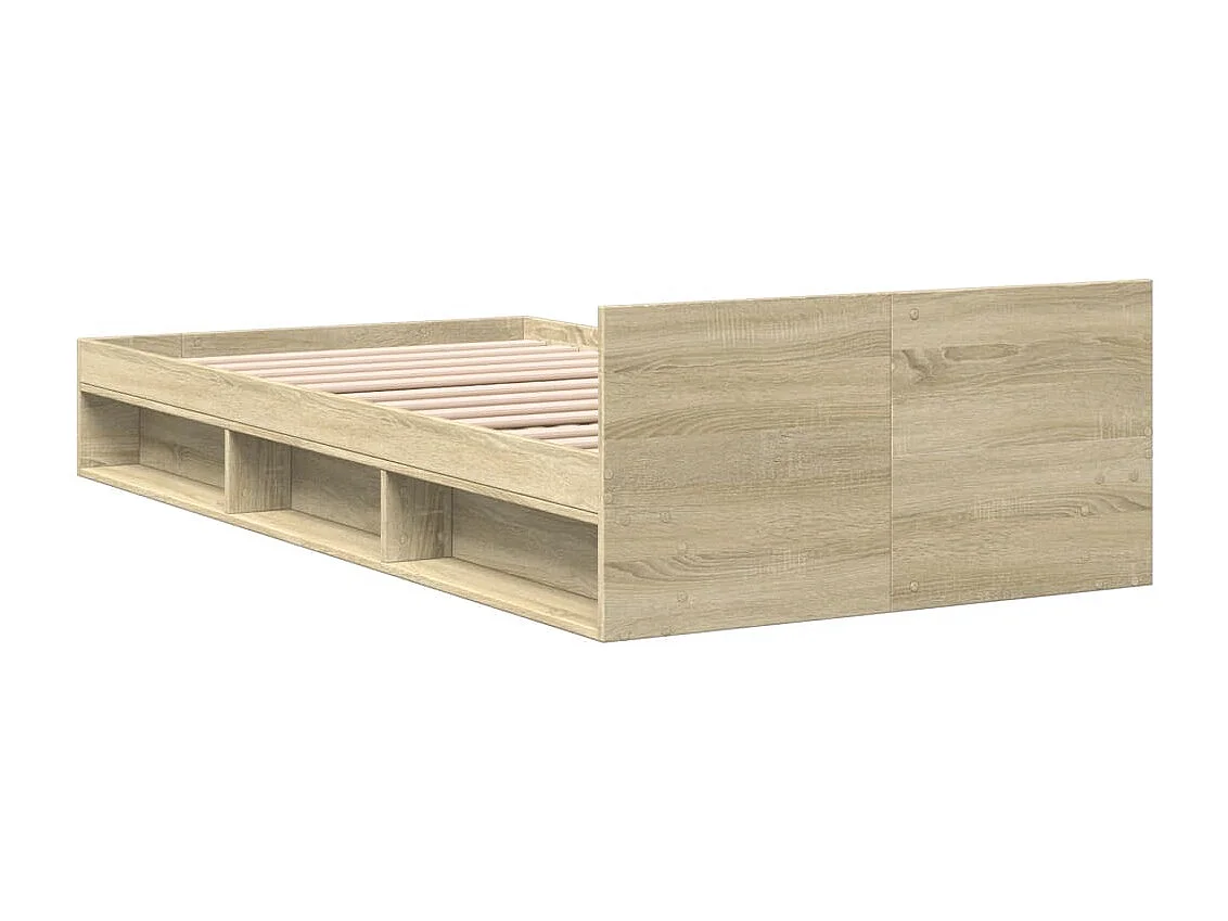 Giroletto Cassetto Rovere Sonoma 90x190 cm Legno Multistrato