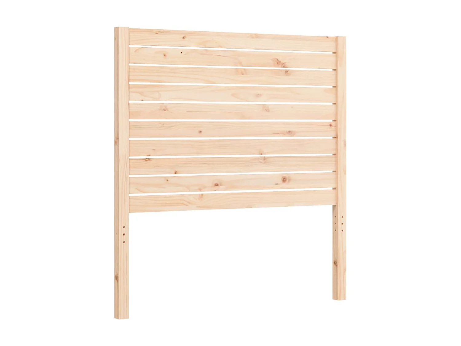 Cadre de lit sans matelas bois de pin massif