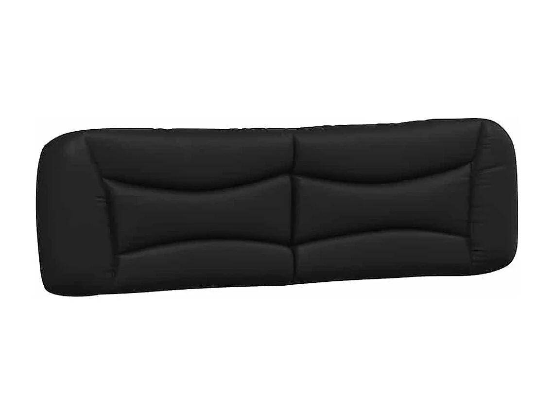 Bedframe met LED zonder matras "Hvar" zwart 180x200 cm