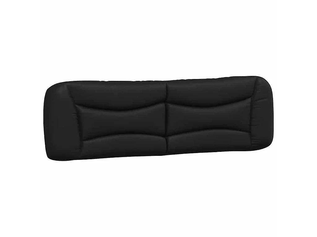 Bedframe met LED zonder matras "Hvar" zwart 180x200 cm