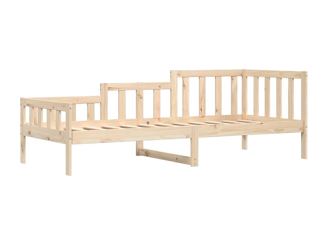Lit de jour sans matelas 80x200 cm bois de pin massif