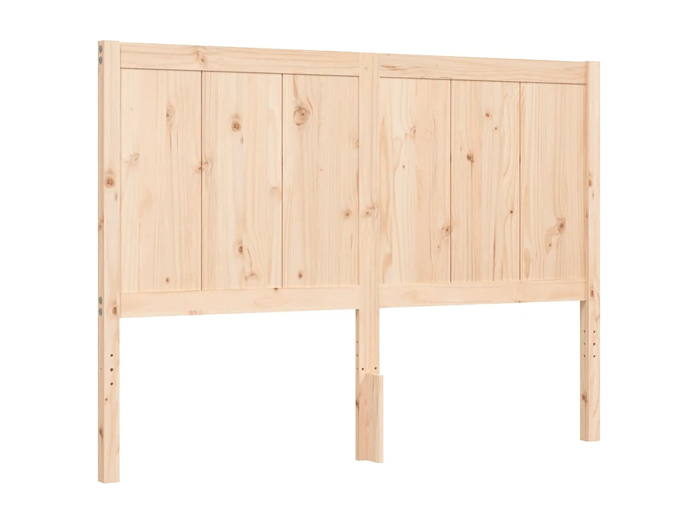 Cadre de lit sans matelas 140x190 cm bois massif