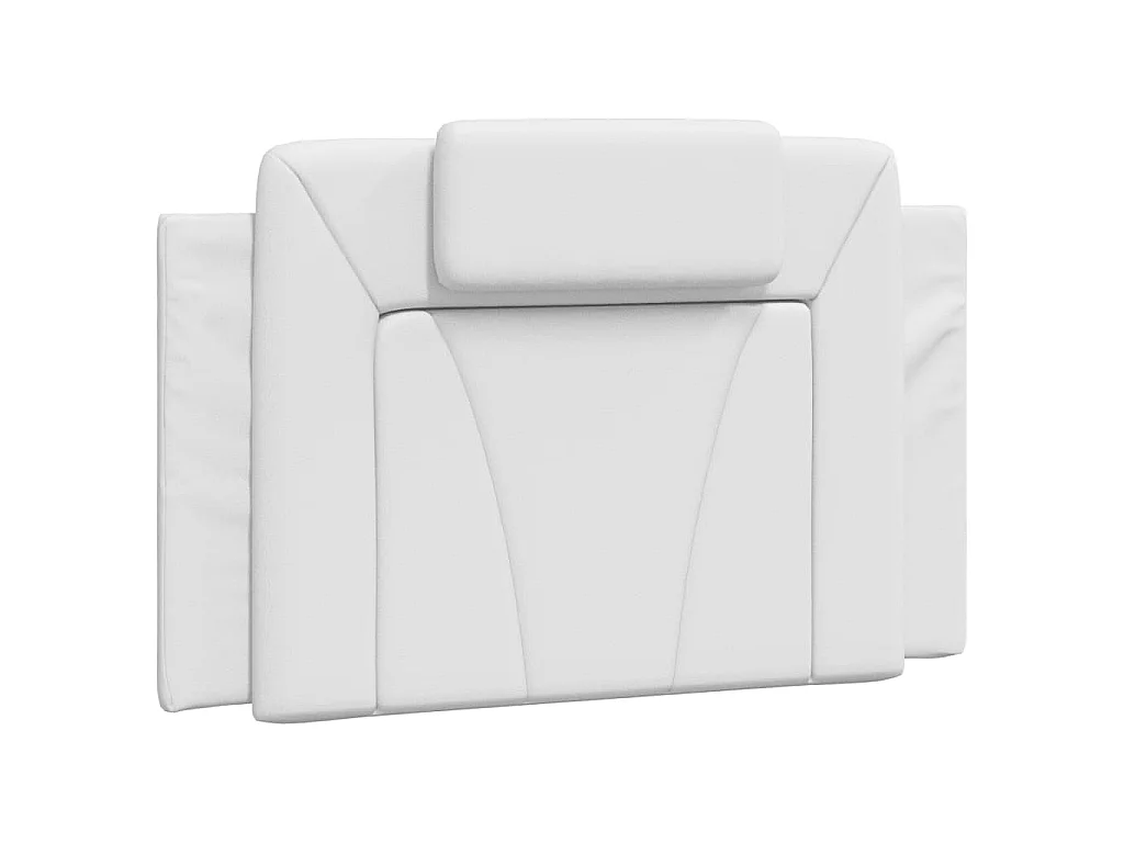 Cadre de lit Viana avec LED sans matelas blanc 90x190 cm