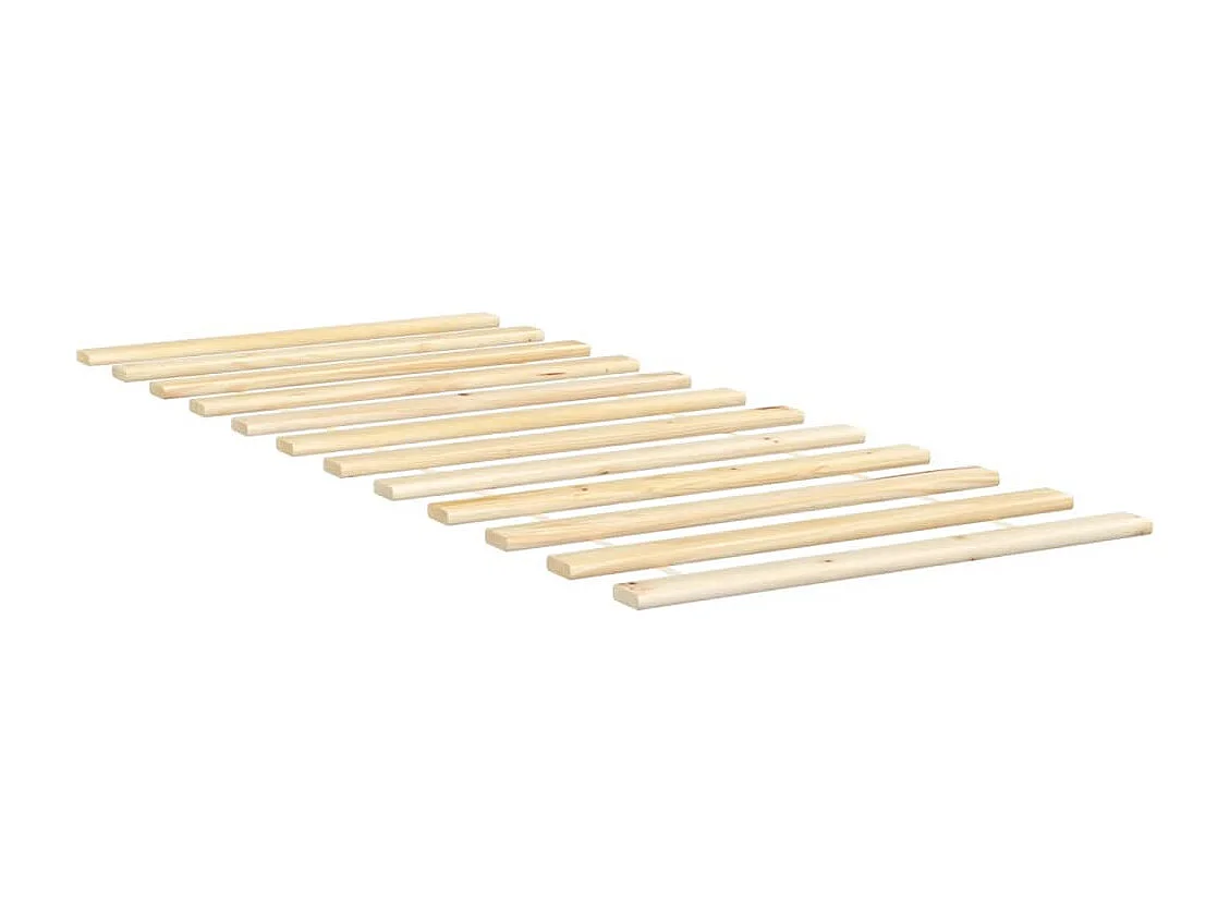 Lattes de lit 80x200 cm bois de pin massif