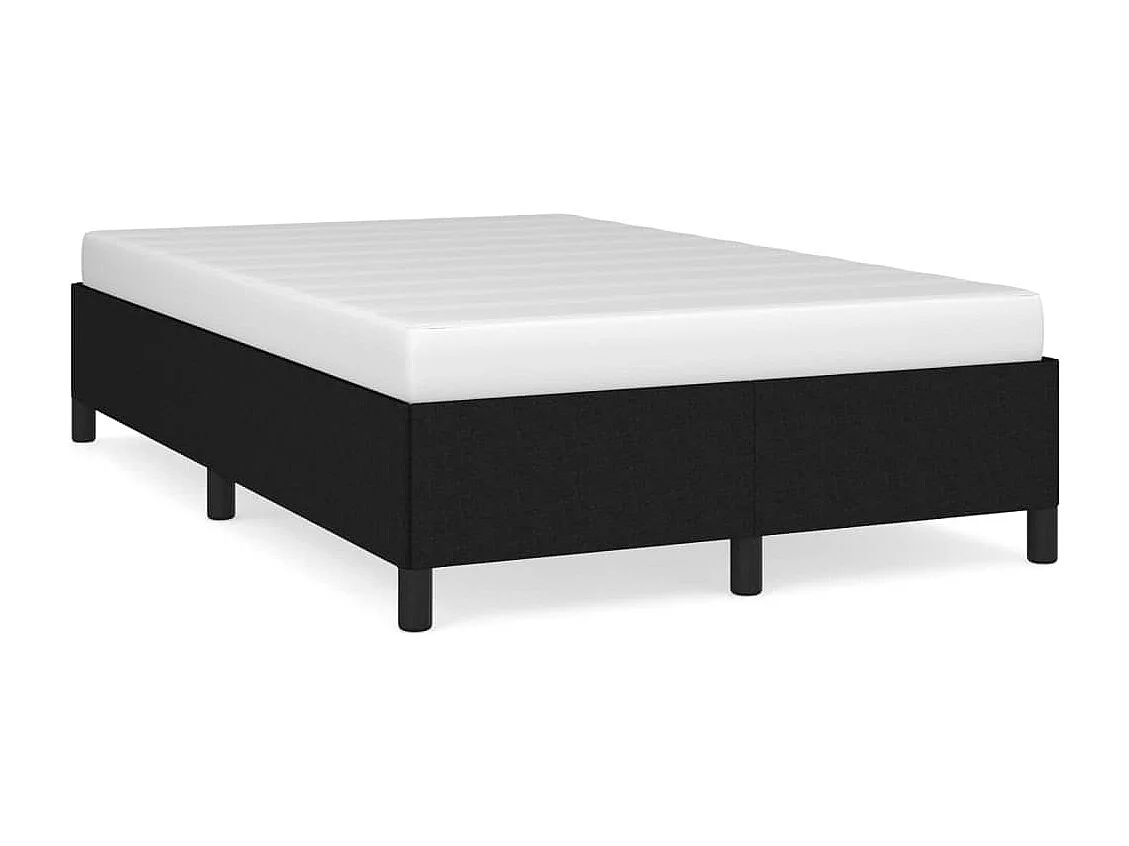 Bedframe zonder matras 120x190 cm stof zwart