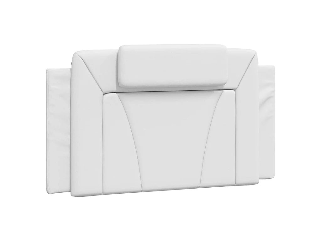 Cadre de lit Viana avec LED sans matelas blanc 100x200 cm