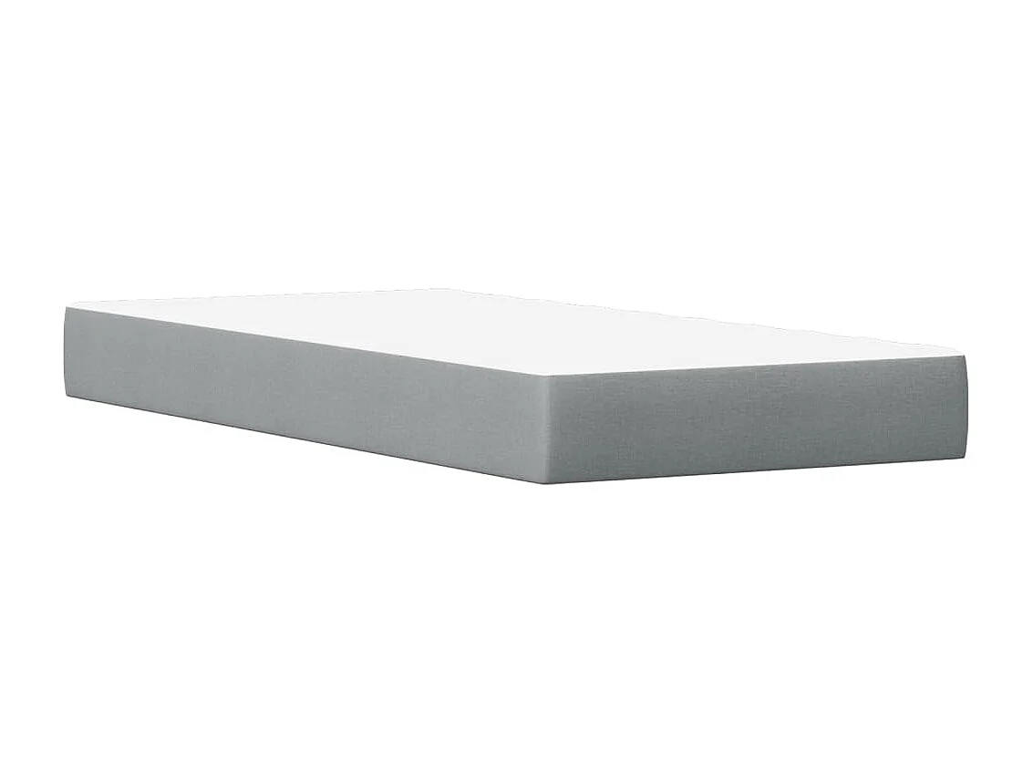 Letto Cassetti e Materasso Marrone Cera 90x190cm Massello Pino