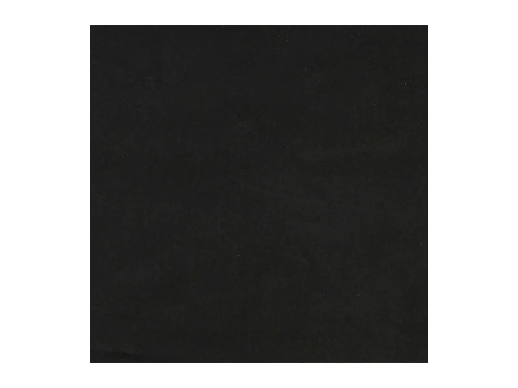 Letto con Materasso Nero 80x200 cm in Velluto