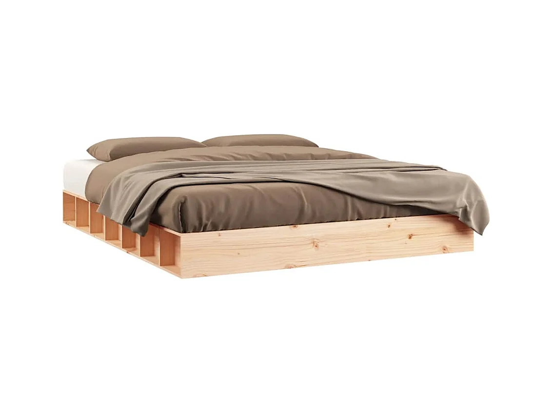 Bedframe massief hout 160x200 cm