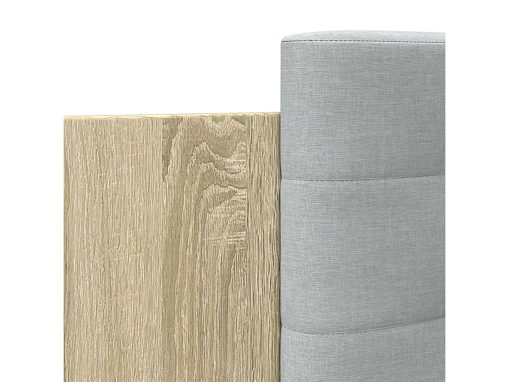 Giroletto Testiera Rovere Sonoma 120x190 cm Legno Multistrato