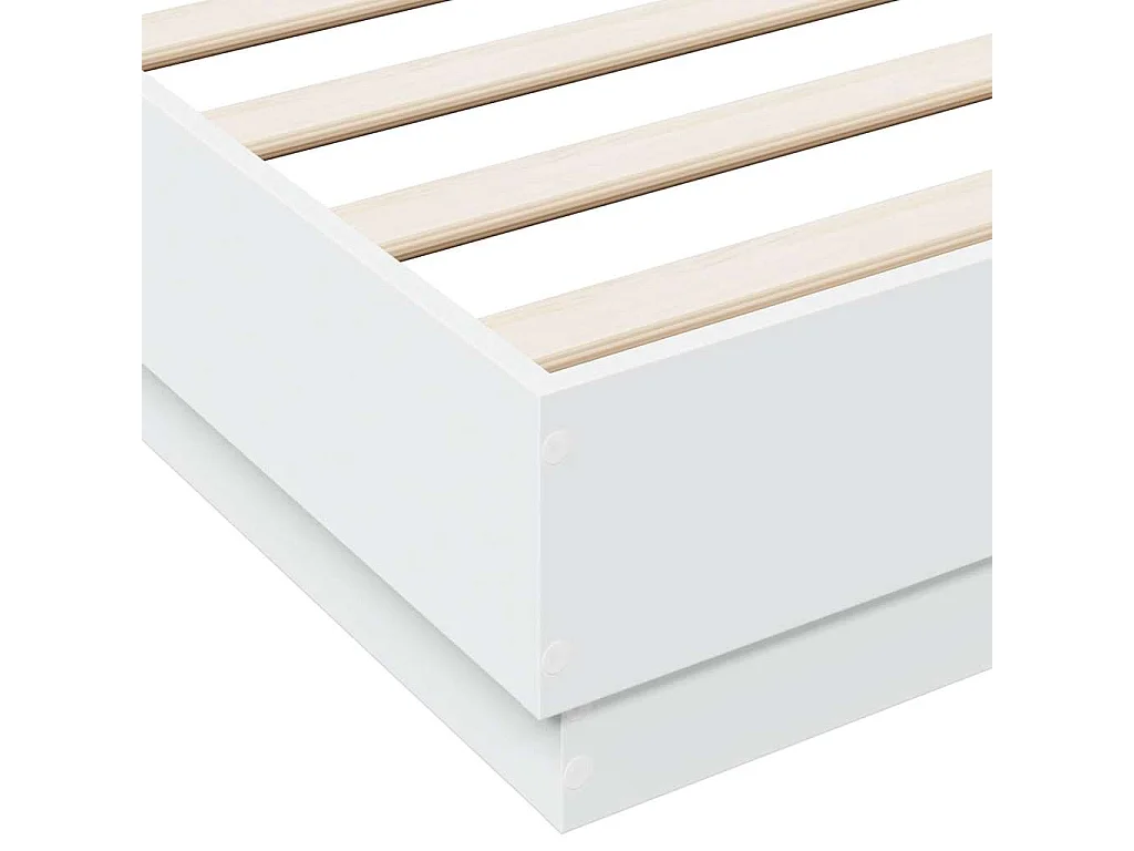 Giroletto Bianco 140x200 cm in Legno Multistrato