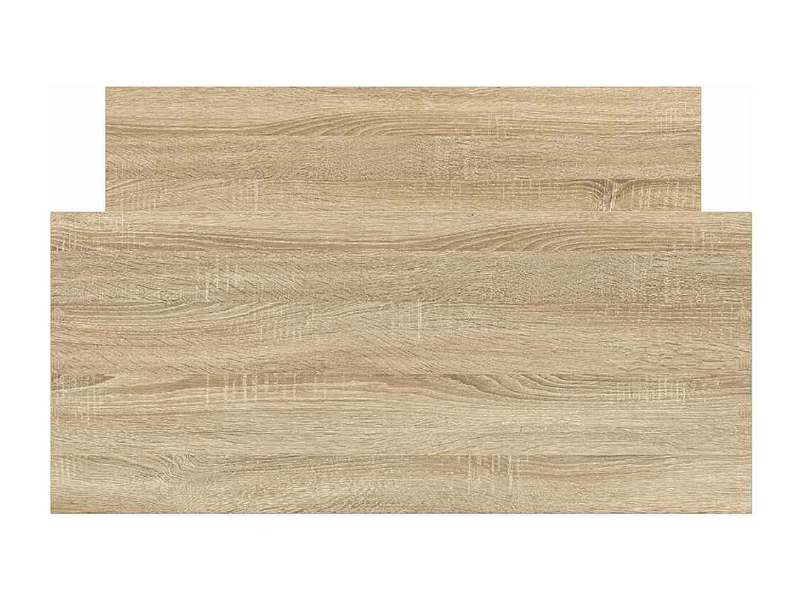 Estrutura cama s/ colchão derivados de madeira carvalho sonoma