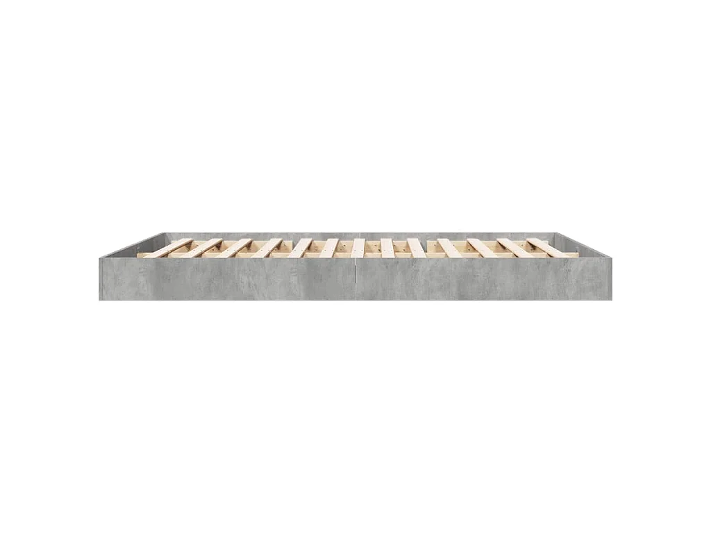 Giroletto Grigio Cemento 160x200 cm in Legno Multistrato