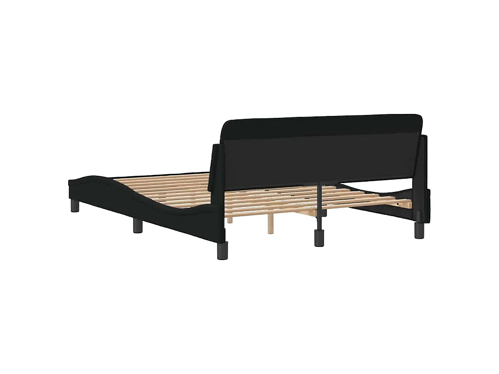 Giroletto Dover Nero 140x200 cm in Tessuto