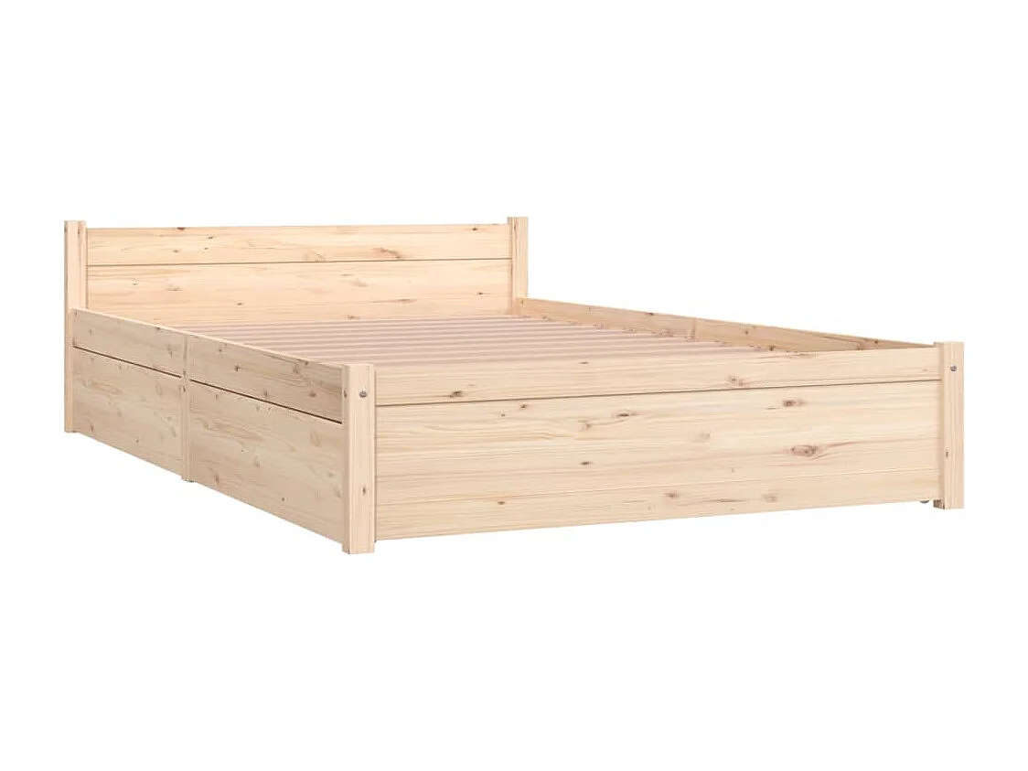 Bedframe met lades 120x190 cm